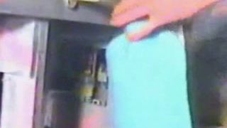 Doing enema with red wine