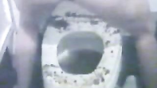 Doing enema with red wine