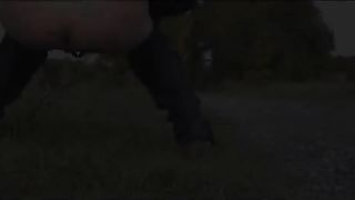 Blonde teen shitting on bedroom floor