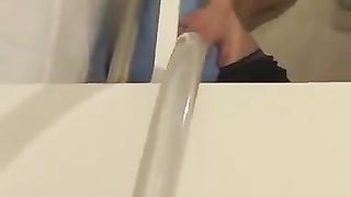 Forced scat drinking