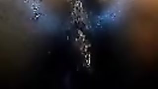 Black girl shitting in close up