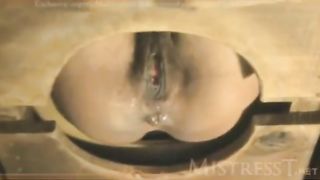 Mistress shitting on her slave