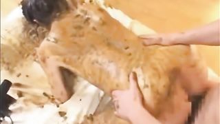 Scat gangbang video