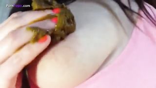 Panty poop and extreme smear
