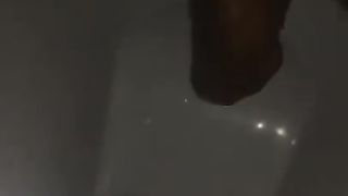 Small shit from constipated wife