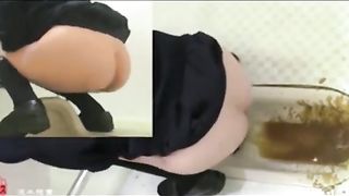 She has insane diarheea