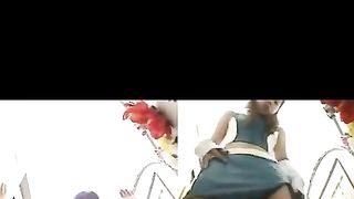 Four girls shitting at once