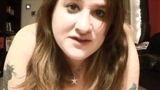 Fat girl having real fun with poop