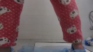 Having fun wit ha pile of shit