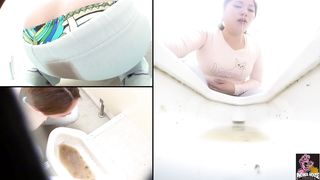 Japanese girl is very sick