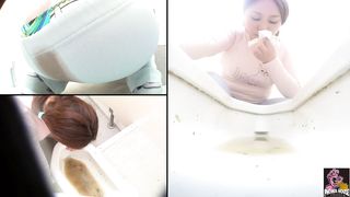 Japanese girl is very sick