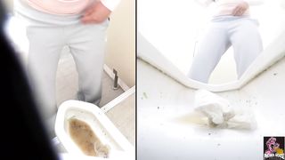 Japanese girl is very sick