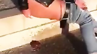 Desperate to poop in the streets