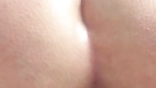 Wife with big ass pooping in toilet