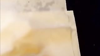 Compilation of a beautiful blonde babe shitting