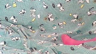 Beautiful babe shitting on webcam