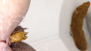 Hot ex dropping a solid 1