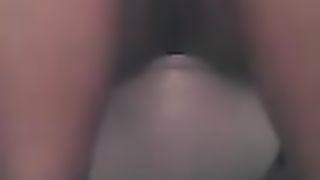 Ebony babe shitting in toilet