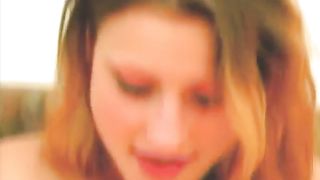 Hot babe peeing in a glass