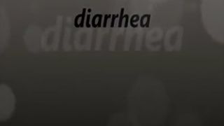 Black girl with diarheea
