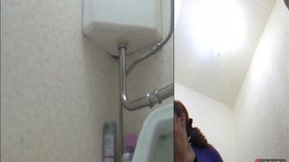 Japanese teen shitting