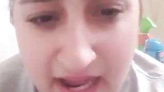 She's very constipated