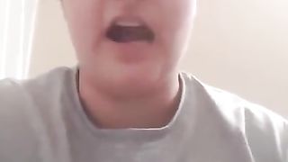 She's very constipated