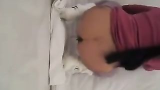 Giving brith to a very long turd