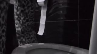 Girl with fat ass shitting