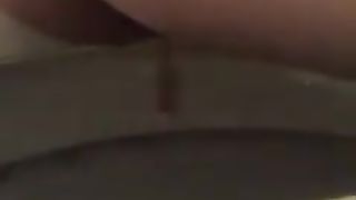 She records her ass in close up