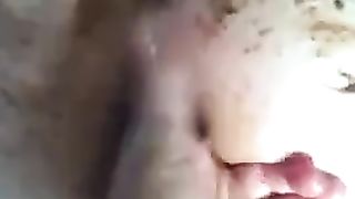 Fucking a scat pig in the ass