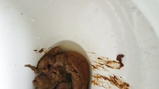 Compilation of same fat babe that's pooping