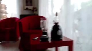 Drinking a mix of vodka and shit