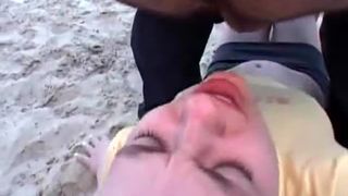 Sweet blonde gets shit faced