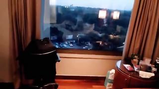 German girl licking her own poop