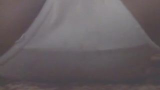 Shitting in white panties