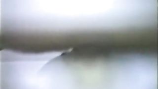 Spying on a mature woman that's pooping