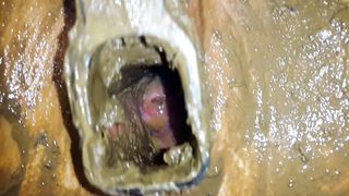 She's into hardcore scat masturbation