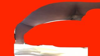 Black girl shitting in doggy style