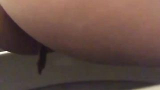 Turd stuck in tight asshole