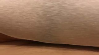 Wife shitting in grey panties