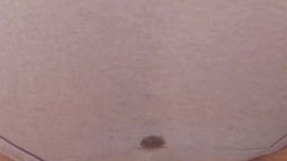 Turd in grey panties