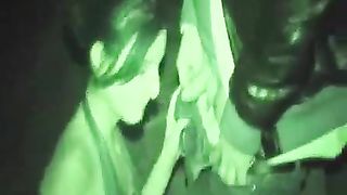 Couple poop outdoor before masturbating