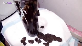 So much poop from a big ass