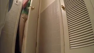 Clothed scat masturbation