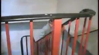 Vintage peeing video