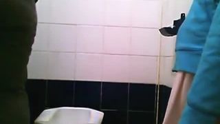 Mix of girls that poop