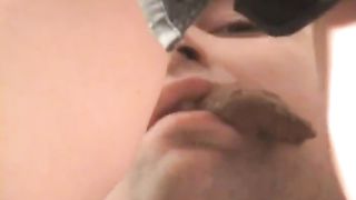 Lucky guy gets to clean her ass