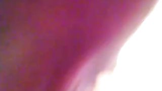 Wearing glasses while masturbating