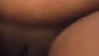 Fat black girl shitting in toilet